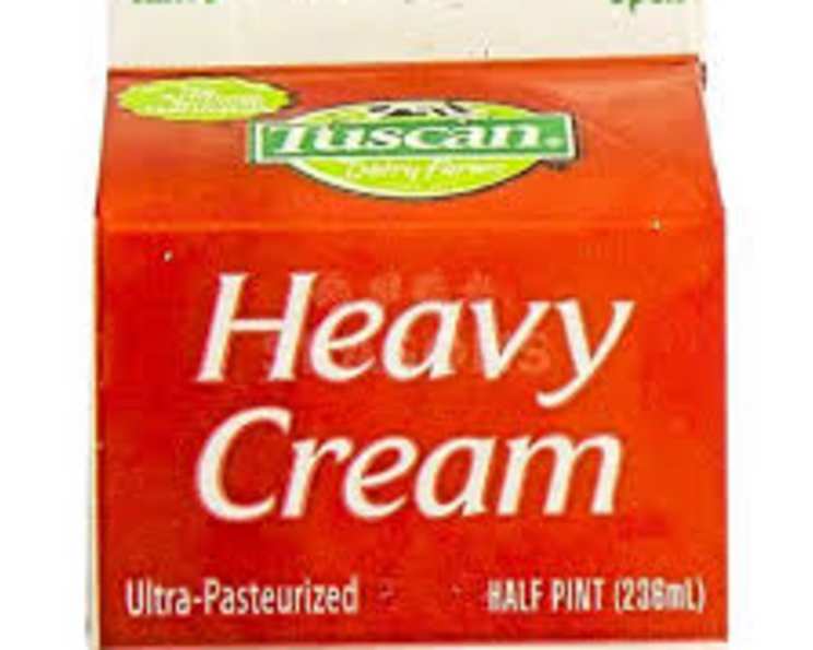 Ice cream best sale with heavy cream